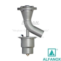 ALFANOX - AISI 304 Paslanmaz Çelik Vana İçine Açılan Tank Dip/Kırıcı Pistonlu Vana - Seri: 715 Ara Parçasız