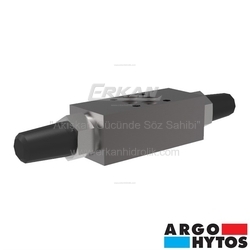 ARGO-HYTOS - Argo-Hytos - Hidrolik NG04 Modüler Çek Valfli İkiz Hız Ayar Valfi (P.Maks:320 Bar, 25 lt/dk)