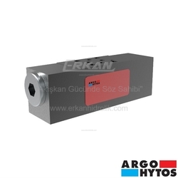 ARGO-HYTOS - Argo-Hytos - Hidrolik NG04 Modüler İkiz Pilot Kumandalı Çek Valf (Kilit Valfi) (P.Maks:320 Bar, 20 lt/dk)