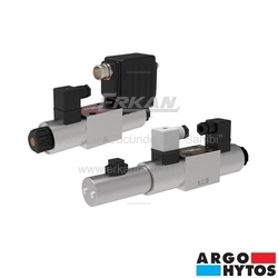 ARGO-HYTOS - Argo-Hytos - Hidrolik NG06 Bobin Kumandalı Oransal Yön Denetim Valfi (PRM7-06) (P.Maks:350 Bar, 40 l/dk, 24VDC)