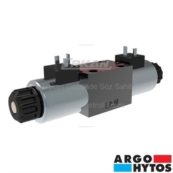 ARGO-HYTOS - Argo-Hytos - Hidrolik NG06 Bobin Kumandalı Yön Denetim Valfi (P.Maks:350 Bar, 80 lt/dk)