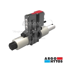 ARGO-HYTOS - Argo-Hytos - Hidrolik NG10 Bobin Kumandalı Oransal Yön Denetim Valfi (PRM9-10) (P.Maks:350 Bar, 60 l/dk, 24VDC)