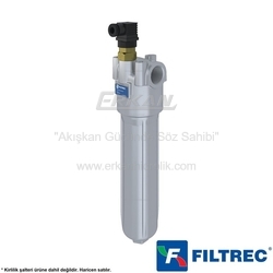 Filtrec - Hidrolik Basınç Filtresi - Hat Tipi, Alüminyum Gövdeli - 2