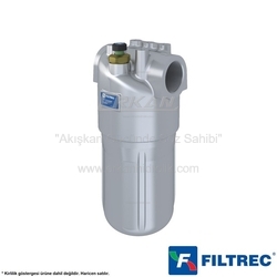 FILTREC - Filtrec - Hidrolik Basınç Filtresi - Hat Tipi, Alüminyum Gövdeli