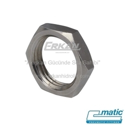 Nikel Kaplı Pirinç Kontra Somun (RA31) - C.MATIC