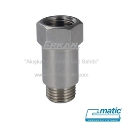 Nikel Kaplı Pirinç Uzatma (RA39) - C.MATIC