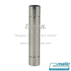 Pnömatik Push-In Nikel Kaplı Pirinç Erkek Nipel (MA39) - C.MATIC