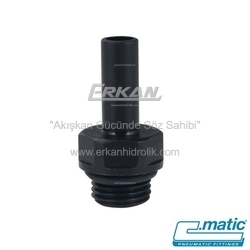 Pnömatik Push-In Plastik Ayak (MB13) - C.MATIC