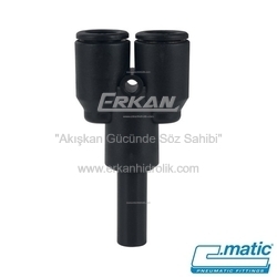 Pnömatik Push-In Plastik Kuyruklu YE/Orantılı YE (MB30) - C.MATIC