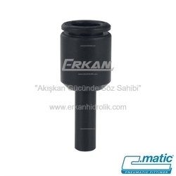 Pnömatik Push-In Plastik Lüle (MB27) - C.MATIC