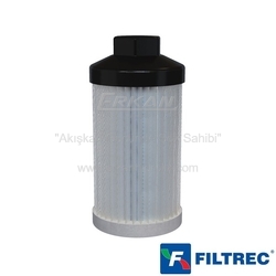 FILTREC - Filtrec - Hidrolik Emiş Filtresi - Depo İçi Tip (125 mik. Wire Mesh Elemanlı)