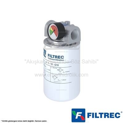 Filtrec - Hidrolik Emiş Filtresi - Spin-On Tip - 1