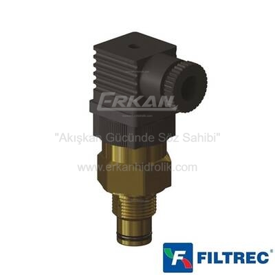 Filtrec - Hidrolik Filtre Fark Basınç Elektrikli Kirlilik Şalteri - 1