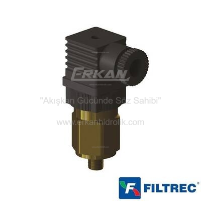 Filtrec - Hidrolik Dönüş Filtresi Elektrikli Kirlilik Şalteri - 1