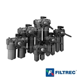 FILTREC - Filtrec - Hidrolik Dublex-İkili Gövde Basınç Filtresi - Hat Tipi