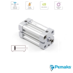 PEMAKS - Pemaks - KC-A Serisi Manyetik Kompakt Pnömatik Silindir (Ø32...Ø100) (ISO 21287)