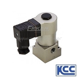 Pnömatik Bobin Kumandalı Universal Popet Tip 3/2 Yollu Yön Denetim Valfi - 1/4", 3/8" - KCC