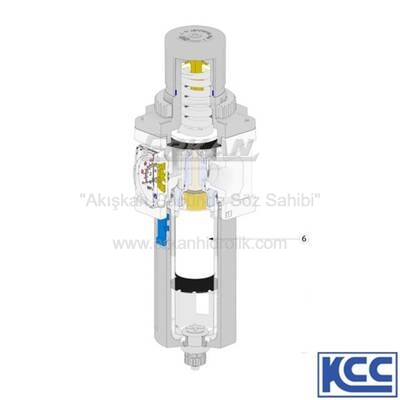 KCC - Pnömatik Filtre Yedek Elemanı 5 μm - 1