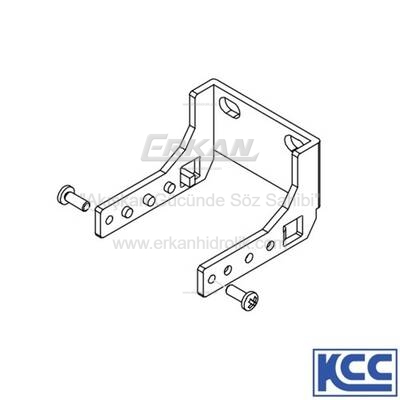 KCC - Pnömatik Hava Hazırlayıcı Bağlantı Braketi - 1