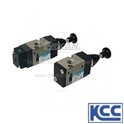 KCC - KCC - Pnömatik Mekanik Düğme Kumandalı Yön Denetim Valfi