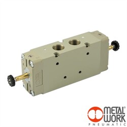 SOV Seri Bobin Uyarılı Pnö. Valf 1/2" - 6