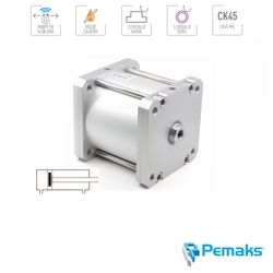 PEMAKS - Pemaks - PK-A Ağır Seri Manyetik Kompakt Pnömatik Silindir (Ø125...Ø320)