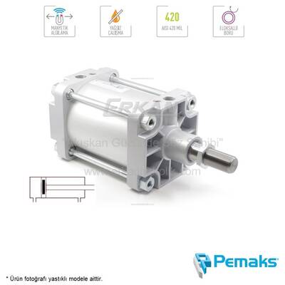 Pemaks - PMC-A Serisi Manyetik Pnömatik Silindir (Ø125...Ø320) (CETOP RP 53P) - 1