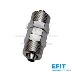 EFIT - Efit - Pnömatik Push-On Nikel Kaplı Pirinç Nipel