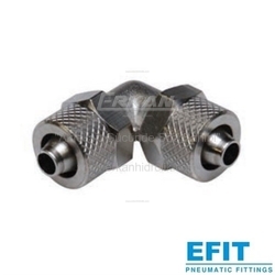 EFIT - Efit - Pnömatik Push-On Nikel Kaplı Pirinç Dirsek
