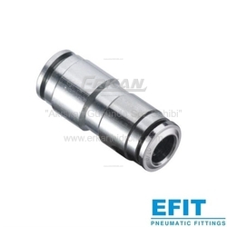 EFIT - Efit - Pnömatik Push-In Nikel Kaplı Pirinç Orantılı Nipel
