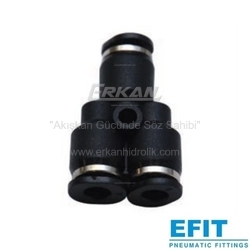 Pnömatik Push-In Plastik Mini YE (PY-Mini) - EFIT