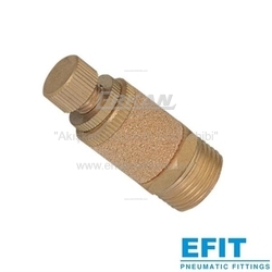 EFIT - Efit - Pnömatik Sinter Bronz+Pirinç Ayarlı Geniş Susturucu