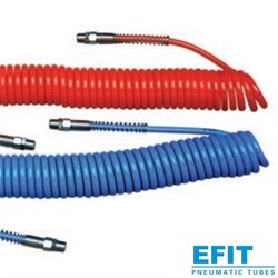 EFIT - Efit - Poliüretan Spiral Hava Hortumu - Sabit Rakorlu ve Yaylı