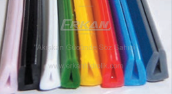 TR-002 - PVC U Profil Kalın Tip (2-3 mm Sac için)